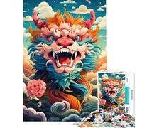 Puzzle de 1000 pièces Skyward Roar pour Adultes activités Amusantes à la Maison améliore la mémoire Jouet de décoration pour Les 14 Ans et Plus (38x26cm)