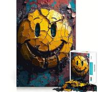 Puzzle de 1000 pièces Smile Craziness in Color pour Adultes, Jeu d'exercice Mental, Divertissement Doux, Assemblage, Cadeau saisonnier 38x26cm