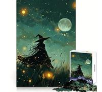 Puzzle de 1000 pièces Sorcière Parmi Les lucioles pour Adolescents Entraînement Intelligent, Passe-Temps agréable, découpe Impeccable, Surprise d'anniversaire (50x75cm)