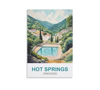 Puzzle de 1000 pièces, Sources thermales de l'Arkansas, Décoration intérieure, Cadeau d'anniversaire, Jouet pour Hommes, Femmes, Seniors, 38 x 26 cm