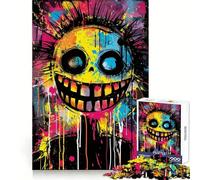 Puzzle de 1000 pièces Sourires éclatants, Ambiance Folle pour Adolescents : réflexion stratégique, évasion sereine, découpe Nette, Noël réfléchi (50x75cm)