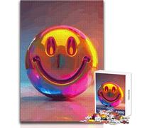 Puzzle de 1000 pièces « Sourires sur des Visages colorés » pour Adultes Jeu éducatif et Amusant, idéal comme Cadeau attentionné pour Toutes Les Occasions Dimensions 38x52cm