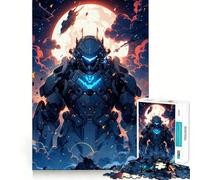 Puzzle de 1000 pièces Space Marine en Armure pour Adolescents Stimule la mémoire Détente en Douceur Coupe Premium Surprise d'anniversaire (38x26cm)