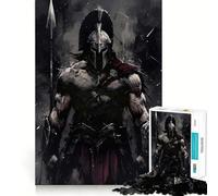 Puzzle de 1000 pièces Spartab Warrior Teenagers, défi cérébral, Jeu à Partager, découpe Nette, Surprise chaleureuse 50x75cm