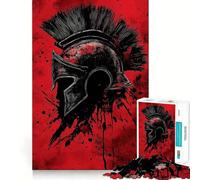 Puzzle de 1000 pièces Spartan Gladiator pour Adultes et Adolescents, Jeu cognitif, Loisirs et Amusement, Motif à Assembler, Cadeau Festif 50x75cm