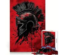 Puzzle de 1000 pièces Spartan Gladiator pour Adultes, Jeu d'exercice Mental, Divertissement décontracté, découpe de précision, Cadeau Artistique 38x52cm