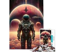 Puzzle de 1000 pièces Starman : Un Voyage Spatial Jeu éducatif Difficile et Stimulant d'analyse et de logique adapté aux Personnes de 14 Ans et Plus (38x26cm)