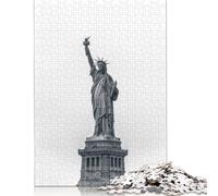 Puzzle de 1000 pièces Statue de la Liberté - Puzzle en Papier pour Adultes et familles - 38 x 26 cm / 1000 pièces
