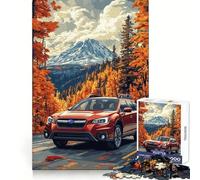 Puzzle de 1000 pièces Subaru dans Un Paysage d'automne pour Adultes, Sharp Logic, Jouet de Loisirs pour la Maison, découpe précise, 38x52cm