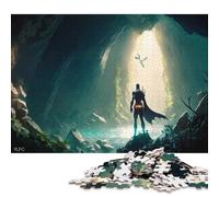 Puzzle de 1000 pièces - Super-héros - Puzzle en Bois - Jouet éducatif - Cadeau de Noël - 1000 pièces (75 x 50 cm)