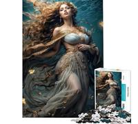 Puzzle de 1000 pièces sur la Naissance de Vénus pour Adolescents et Adultes Jeu de réflexion décoration Parfaite activités ludiques à la Maison (38x26cm)