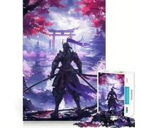 Puzzle de 1000 pièces sur Le thème de la Culture Japonaise et des samouraïs, idéal pour Les Adolescents Jeu intellectuel, détente mentale, découpe de qualité, Cadeau de Noël (38x52cm)