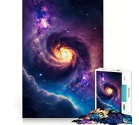 Puzzle de 1000 pièces sur Le thème de la Galaxie d'Andromède pour Adultes Jeu de résolution de problèmes de qualité Professionnelle,activité de Groupe relaxante en intérieur (38x26cm)
