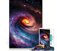 Puzzle de 1000 pièces sur Le thème de la Galaxie d'Andromède pour Adultes Jeu de résolution de problèmes de qualité Professionnelle,activité de Groupe relaxante en intérieur (50x75cm)