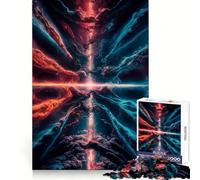 Puzzle de 1000 pièces sur Le thème de la Structure Spatiale, idéal pour Les Adolescents Jeu de logique et de réflexion à Partager Découpe précise et élégante Cadeau Parfait 38x26cm