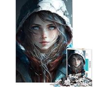 Puzzle de 1000 pièces sur Le thème de la Survie dans Un Univers d'anime glacé Difficile et Stimulant pour Toute la Famille Décoration Murale pour Les Enfants de 14 Ans et Plus (38x52cm)