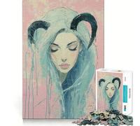 Puzzle de 1000 pièces sur Le thème de la Vierge pour Adolescents Jeu de mémoire et de Concentration Qualité Professionnelle Activité relaxante en Groupe à l'intérieur (38x26cm)
