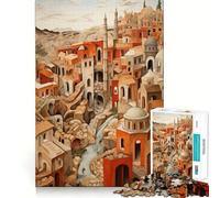 Puzzle de 1000 pièces sur Le thème de la Ville Antique pour Adultes Jeu de résolution de problèmes Qualité Professionnelle Activité de Groupe relaxante en intérieur (38x26cm)