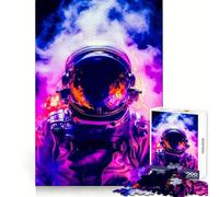 Puzzle de 1000 pièces sur Le thème de l'astronaute et de la nébuleuse Spatiale pour Adultes Un Jeu de mémoire Relaxant et Amusant, avec des pièces Bien emboîtables Idéal comme Cadeau (38x52cm)