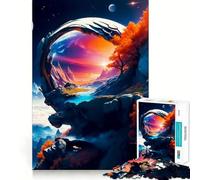 Puzzle de 1000 pièces sur Le thème de l'astronomie (38x26cm),Un Casse-tête logique et créatif aux Bords Fins,idéal pour se détendre et s'amuser,ou comme Cadeau d'anniversaire
