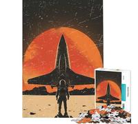 Puzzle de 1000 pièces sur Le thème de l'aviation Ancienne Activités ludiques à la Maison Décoration intérieure Jeu éducatif Convient aux Personnes de 14 Ans et Plus (38x52cm)