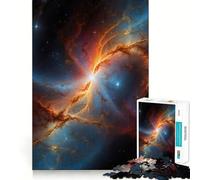 Puzzle de 1000 pièces sur Le thème de l'espace, des Galaxies et des nébuleuses, pour Adolescents Jeu Intelligent, découpe précise, Cadeau raffiné (38x26cm)
