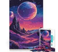 Puzzle de 1000 pièces sur Le thème de l'espace et de la Science-Fiction, idéal pour Les Adolescents Un Jeu Stimulant et Relaxant à Assembler, Un Cadeau attentionné 38x52cm