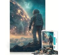 Puzzle de 1000 pièces sur Le thème de l'exploration planétaire pour Adolescents Jeu de réflexion apaisant Qualité supérieure Cadeau de Noël (50x75cm)