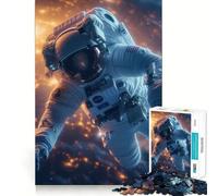 Puzzle de 1000 pièces sur Le thème de l'exploration Spatiale pour Adolescents stimule la mémoire, détente et Douceur Coupe Premium Surprise d'anniversaire (38x26cm)