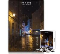 Puzzle de 1000 pièces sur Le thème de Prague, idéal pour Les adolescentsJeu éducatif, Cadeau Parfait pour Un anniversaireDimensions 38x26cm.