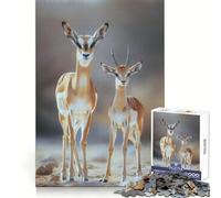 Puzzle de 1000 pièces sur Le thème des Animaux, idéal pour Les Adolescents, pour développer Leur mémoire et Leur Sens de l'organisation (50x75cm)