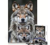 Puzzle de 1000 pièces sur Le thème des Animaux, idéal pour Les Adolescents, pour développer Leur mémoire et Leur Sens de l'organisation (38x26cm)