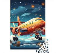 Puzzle de 1000 pièces sur Le thème des Avions pour Adultes, en Papier, 38 x 26 cm, idéal pour Un Jeu éducatif et Anti-Stress, ou comme Cadeau de Noël.