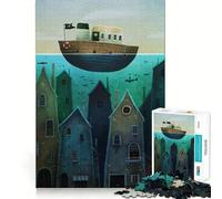 Puzzle de 1000 pièces sur Le thème des créatures sous-Marines pour Adolescents activité ludique,Saine et relaxante à Partager en intérieur (38x26cm)