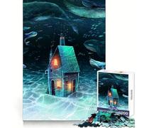 Puzzle de 1000 pièces sur Le thème des créatures sous-Marines pour Adultes, Exercice Mental, Loisir agréable, découpe précise, Cadeau d'anniversaire (38x52cm)
