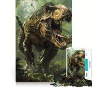 Puzzle de 1000 pièces sur Le thème des Dinosaures préhistoriques pour Adolescents, idéal pour développer la mémoire, Passer du Temps Libre et Offrir Un Joli Cadeau 38x52cm
