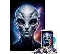 Puzzle de 1000 pièces sur Le thème des extraterrestres Jeu éducatif captivant pour développer la Patience l’Art l’Analyse et la logique (38x26cm)