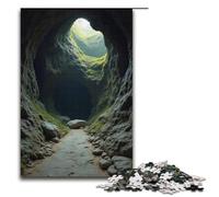 Puzzle de 1000 pièces sur Le thème des grottes et des Pierres étranges idéal pour Les Adultes et Les Adolescents de 14 Ans et Plus (38 x 26 cm).