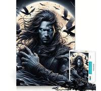 Puzzle de 1000 pièces sur Le thème des Guerriers samouraïs, idéal pour Les Adolescents Un Jeu de logique Puissant, Une évasion apaisante et des Bords Nets Cadeau d'anniversaire (38x52cm)