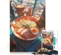 Puzzle de 1000 pièces sur Le thème des Nouilles Ramen, idéal pour Les Adolescents Jeu Intelligent, découpe précise, Cadeau raffiné (38x26cm)