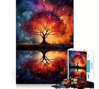 Puzzle de 1000 pièces sur Le thème des paysages fantastiques de l'espace idéal pour Les Adolescents pour développer Leur mémoire se détendre et Profiter d'un Espace de Jeu Facile Bords Surprise