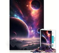 Puzzle de 1000 pièces sur Le thème des paysages spatiaux fantastiques, idéal pour Les Adolescents Jeu de logique et de détente Découpe précise Cadeau Artistique (50x75cm)