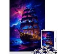 Puzzle de 1000 pièces sur Le thème des Pirates fantastiques Un Jeu à Monter soi-même idéal pour Les Femmes et Les Hommes Un Cadeau éducatif Qui renforce Les Liens au Sein du Couple Dimensions 38x52cm