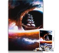 Puzzle de 1000 pièces sur Le thème des Pirates Un Jeu Relaxant pour occuper Son Temps Libre Découpe précise et régulière Dimensions 38x52cm