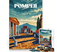 Puzzle de 1000 pièces sur Le thème des ruines de Pompéi, idéal pour Les Adolescents, pour stimuler Leur mémoire, se détendre à la Maison et Offrir Un Joli Cadeau (38x52cm)