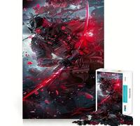 Puzzle de 1000 pièces sur Le thème des samouraïs Un Puzzle Fantastique Japonais pour Adolescents Jeu de réflexion et de création Collective Amusant aux découpes nettes et précises Pièce de Collection