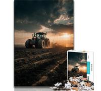 Puzzle de 1000 pièces sur Le thème des tracteurs agricoles pour Adolescents Un Puzzle Difficile à réaliser, mais Amusant et Humoristique Cadeau d'anniversaire, décoration Murale, 38x26cm