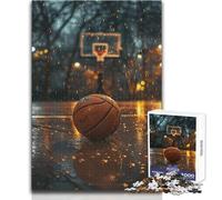 Puzzle de 1000 pièces sur Le thème du Basketball:Un Jeu d'apprentissage pour développer Ses compétences et Offrir Un pour Partager des Moments de Joie Dimensions:50x75cm