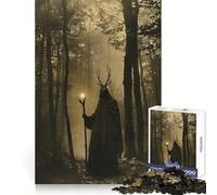 Puzzle de 1000 pièces sur Le thème du druide des forêts victoriennes pour Adolescents : Un Divertissement intellectuel et apaisant, Une idée pour l'hiver (38x52cm)
