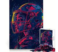 Puzzle de 1000 pièces sur Le thème du Football américain féminin pour Adolescentes développe la capacité d'analyse apaise l'esprit idéal pour Les Moments de détente Assemblage précis Cadeau de Noël